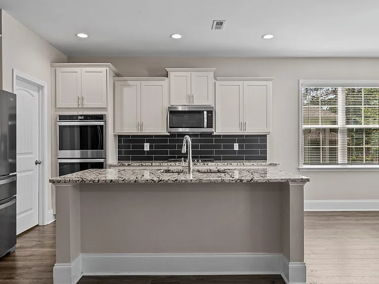 Kitchen from living room