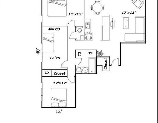 2nd image of 130 Saint Edwards St APT 12D