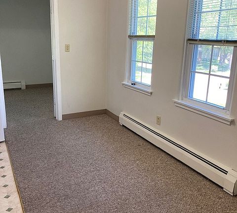 Living area with kitchen