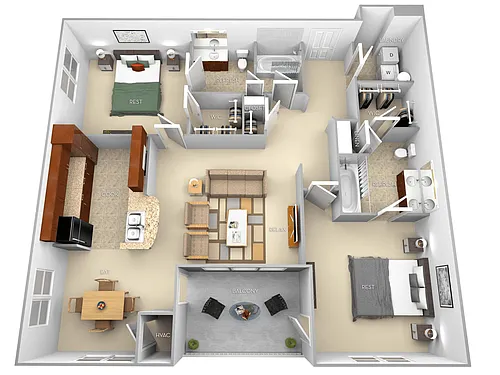 Floor plan The Venice