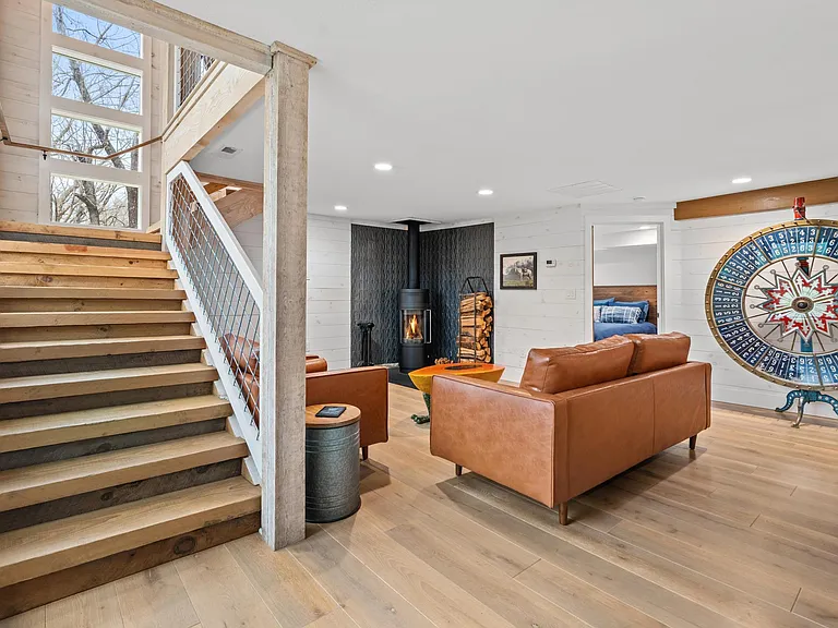 Stairway to Living Area