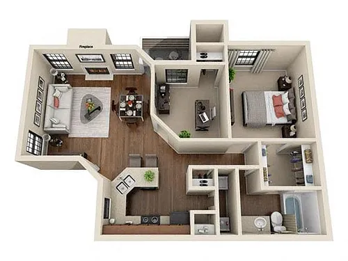Floor plan The Snowmass