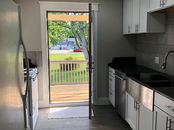 Out your kitchen door