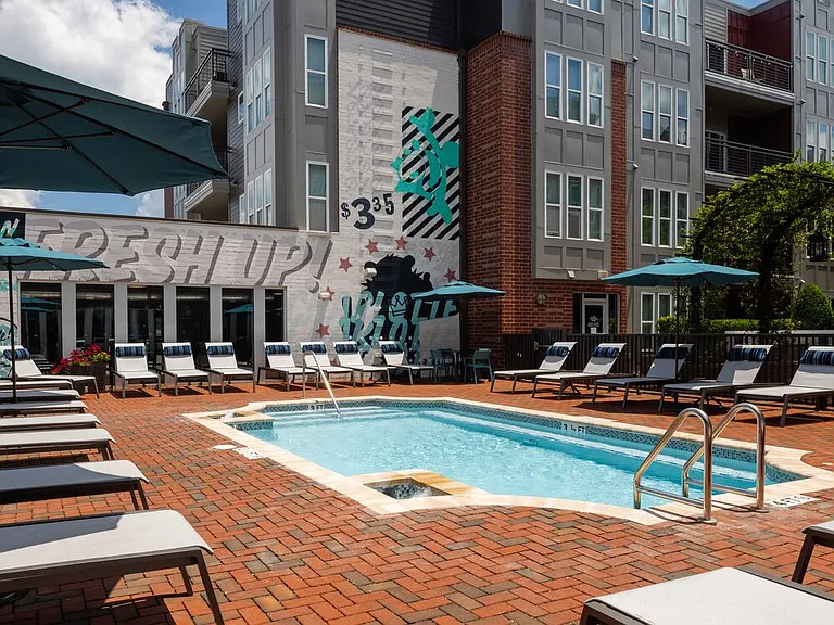 Pool and sundeck