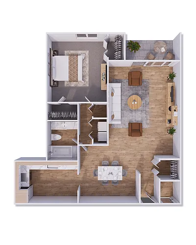 Floor plan South A3