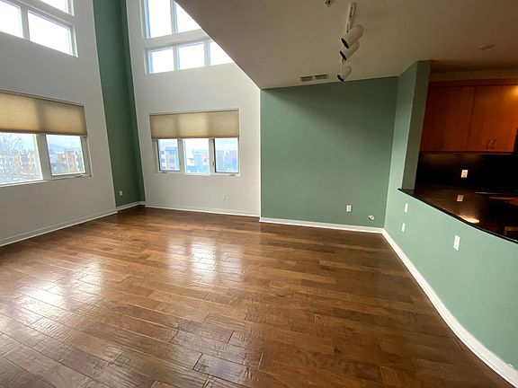 Living room and dining area