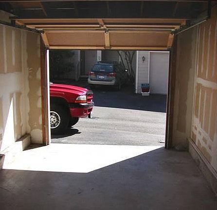 1 car in garage plus one car parking next to the home