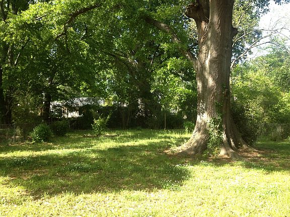 fenced in back yard