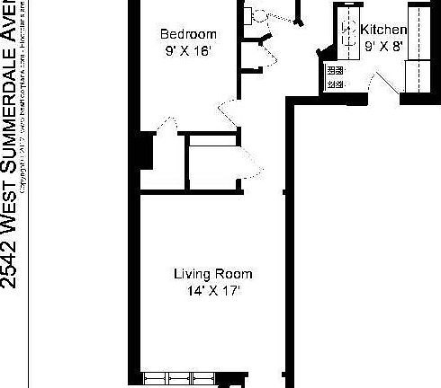3rd image of 2546 W Summerdale Ave APT 3R