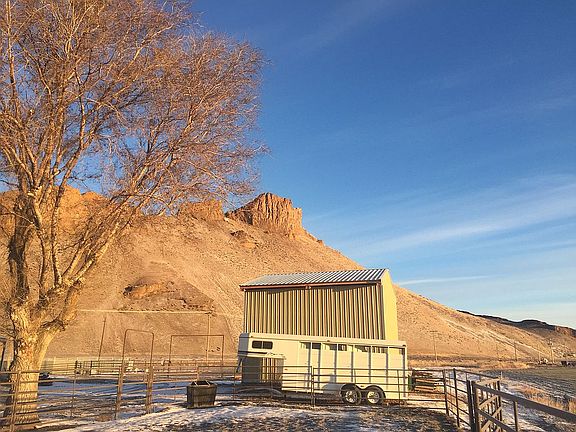Hay barn