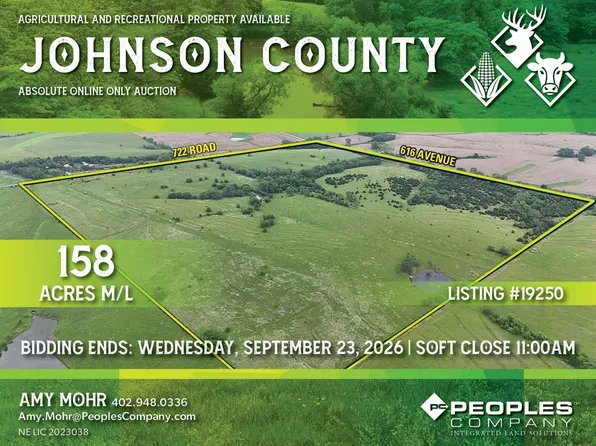 616 Avenue And 722 Rd, Tecumseh, NE 68450