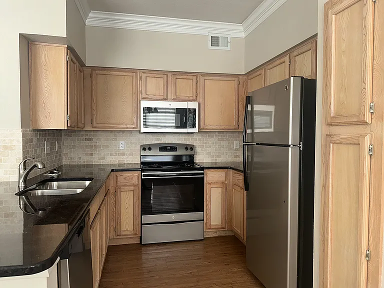 upgraded unit kitchen