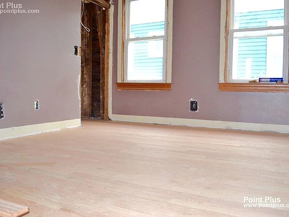 Photos are during renovation