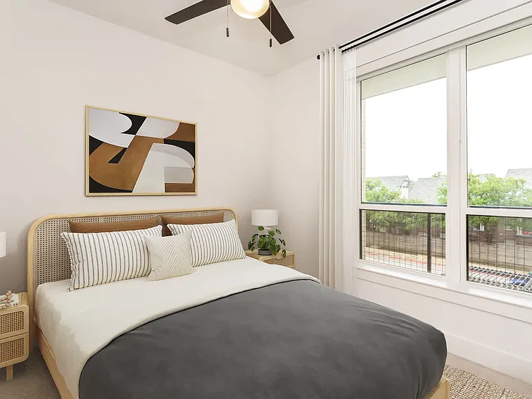 Carpeted Bedroom
