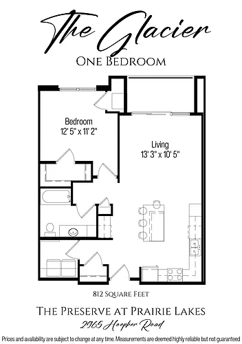 Floor plan Glacier