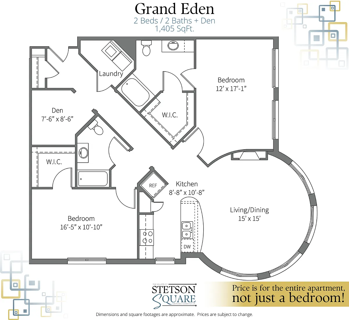 Floor plan Grand Eden