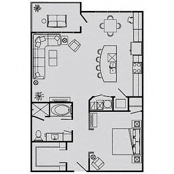 Floor plan D