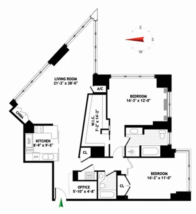 146 West 57th Street #38D in Midtown, Manhattan | StreetEasy