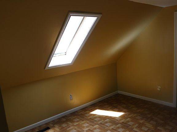 family room on 3rd fl with skylight