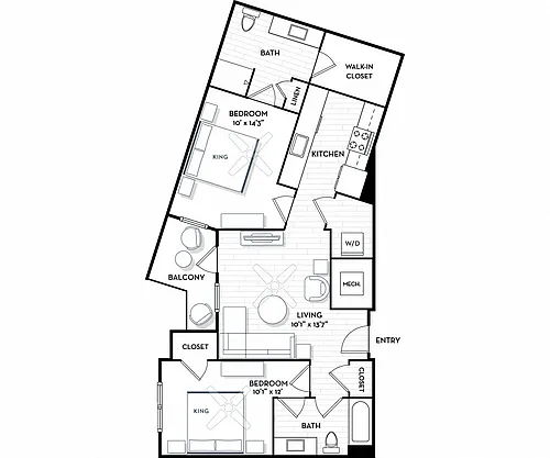 Floor plan 22F1