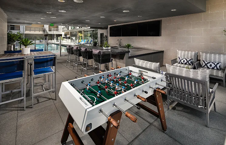 Clubhouse Game | Next on Lex Apartments | Luxury Apartments in Glendale CA