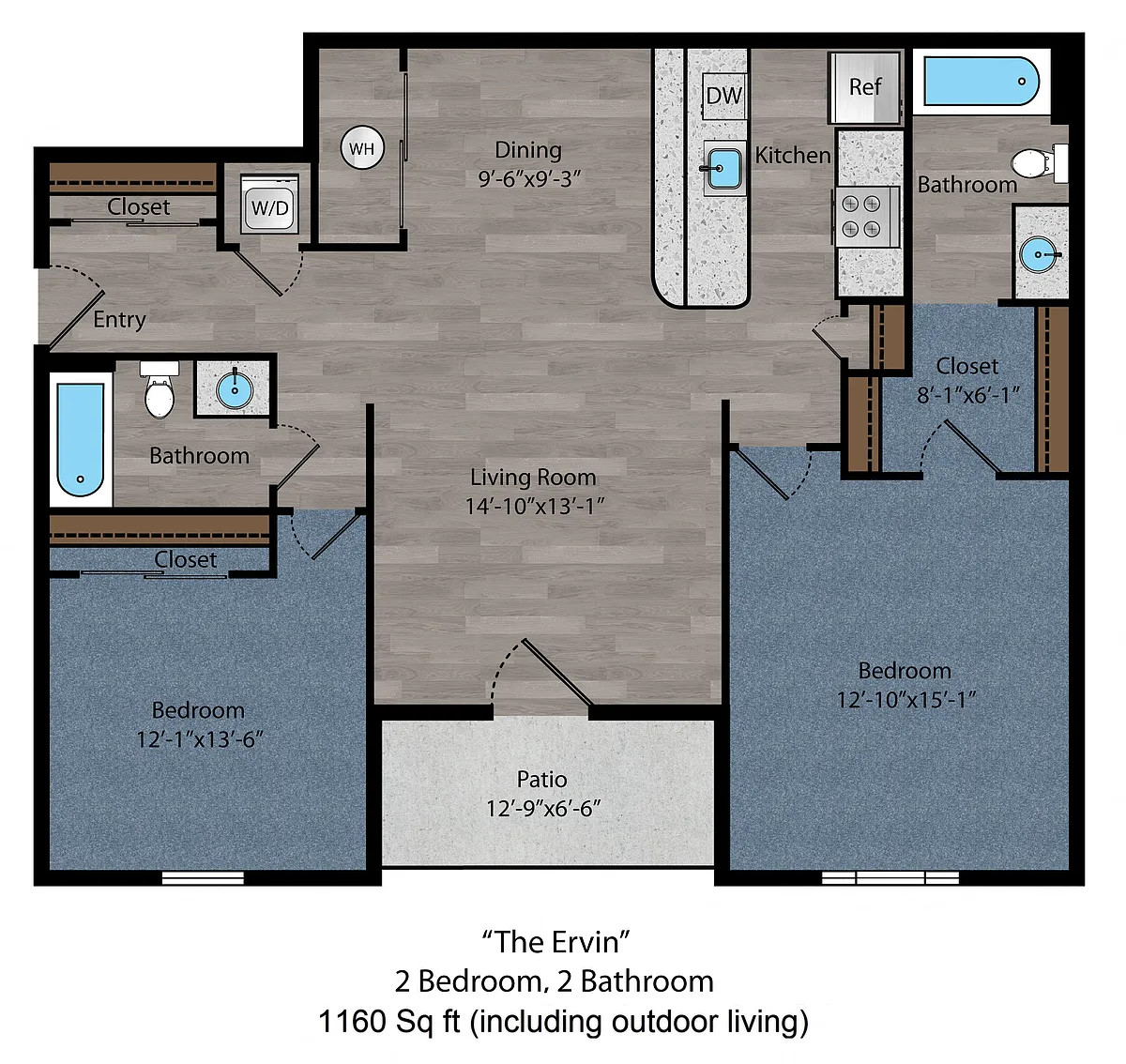 Floor plan The Ervin