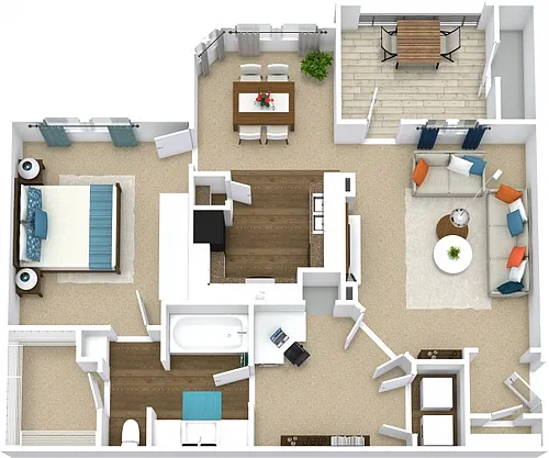 Floor plan Brazos