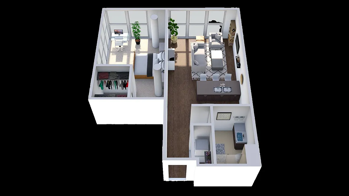 Floor plan B8