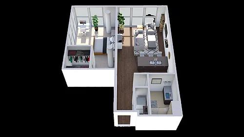 Floor plan B8