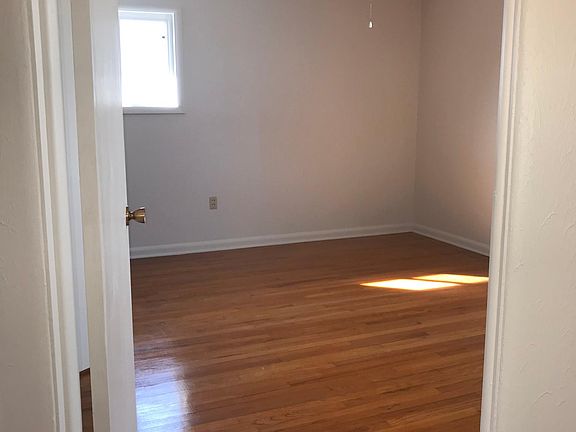 Entrance to Master. Refinished floor. New windows.