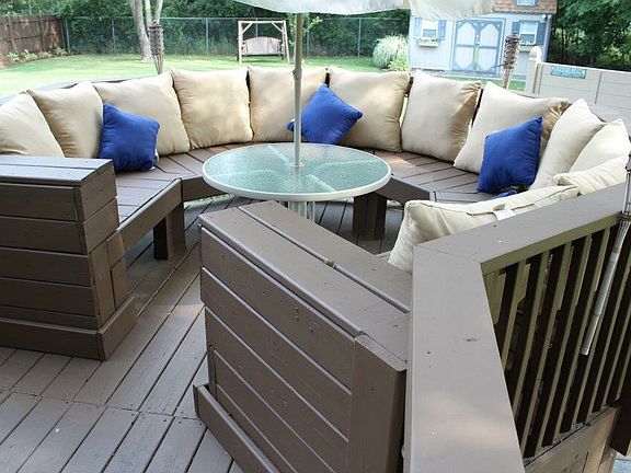 Deck seating 