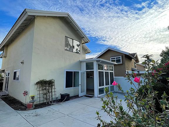 Backyard view to home