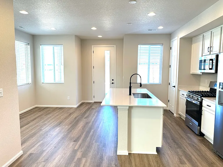 Kitchen and dining room