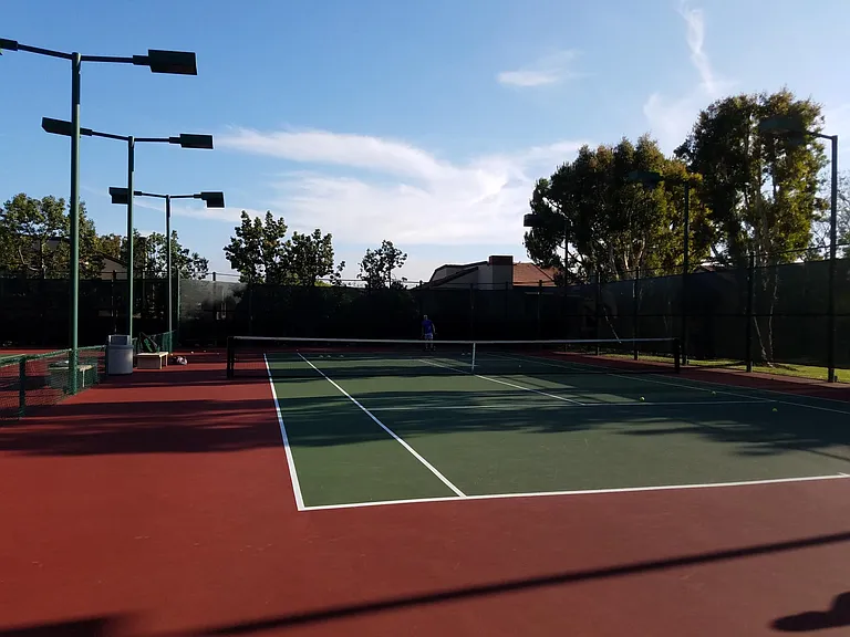 Community tennis courts