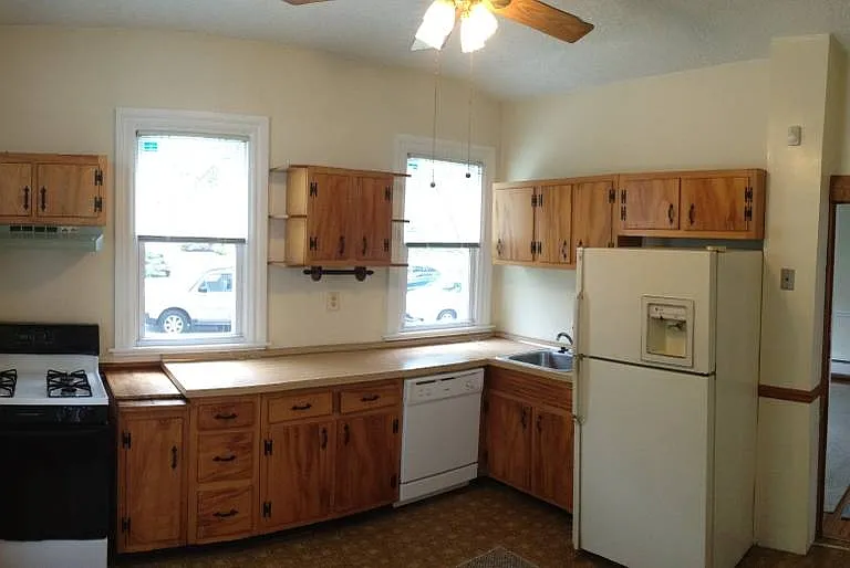 Kitchen of the rental unit.