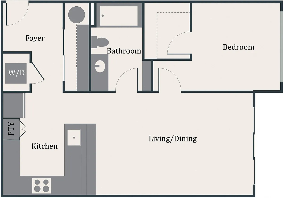 Floor plan Defiance