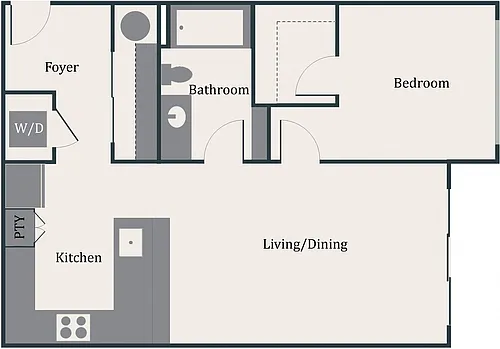 Floor plan Defiance
