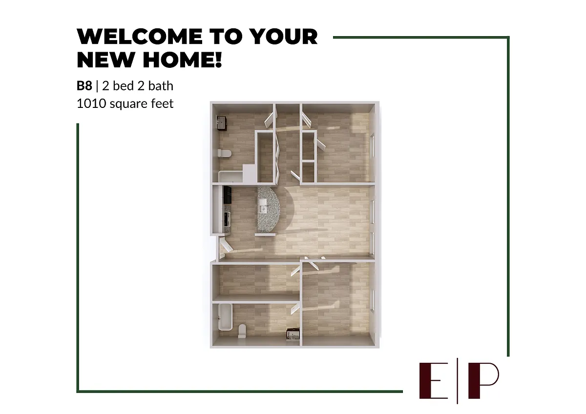 Floor plan B8