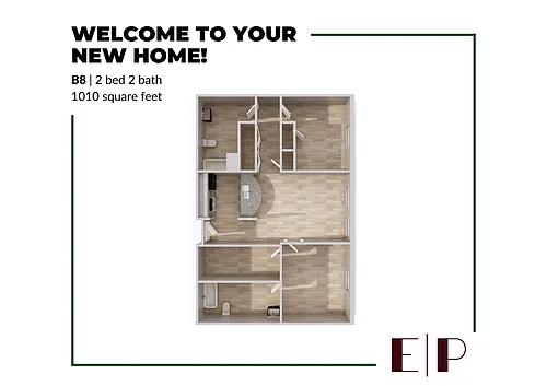 Floor plan B8