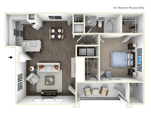 Floor plan Falcon