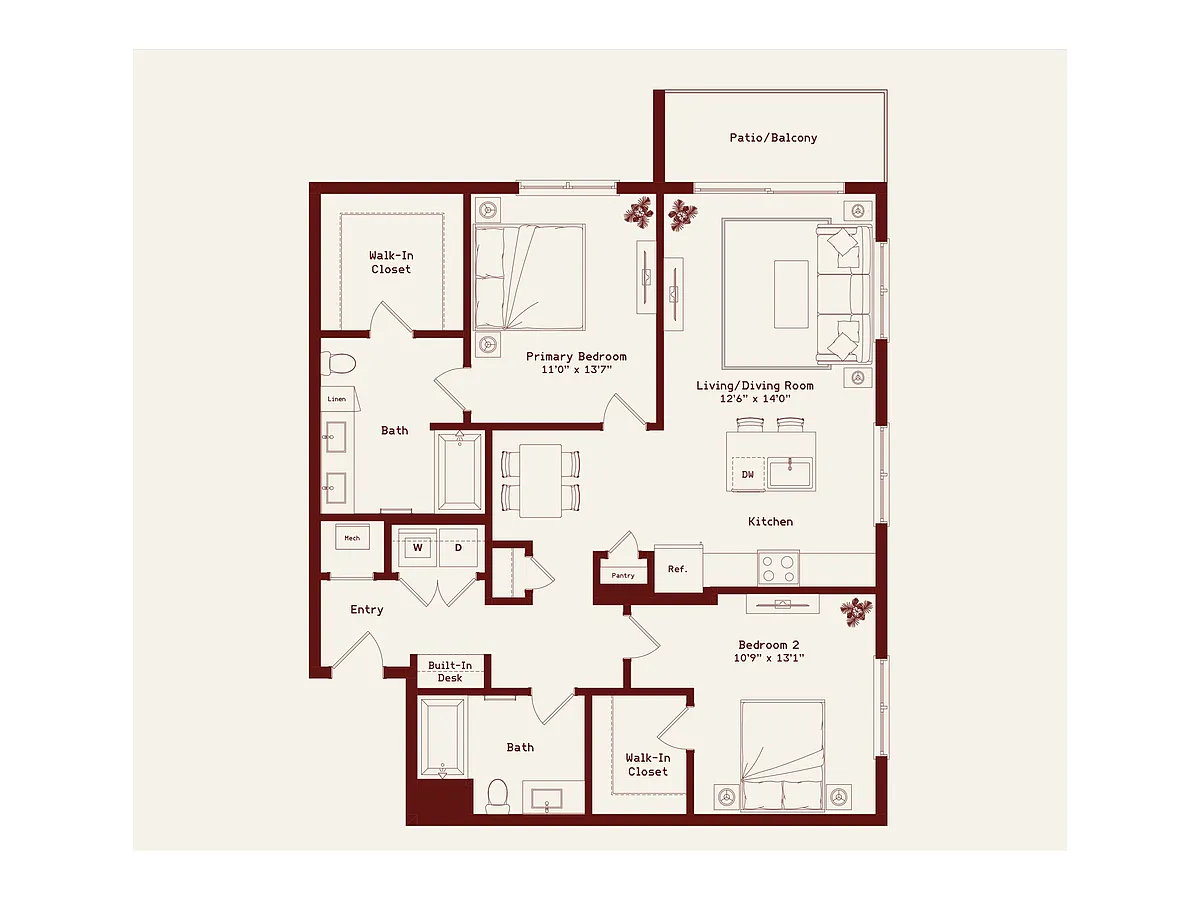 Floor plan Khalid