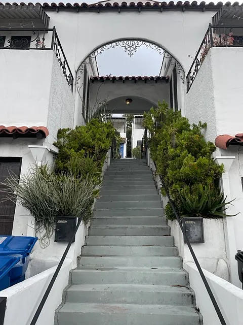 Entry to complex