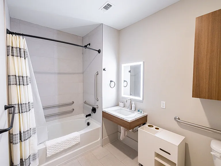 Hotel Style Guest Suites for Resident Use