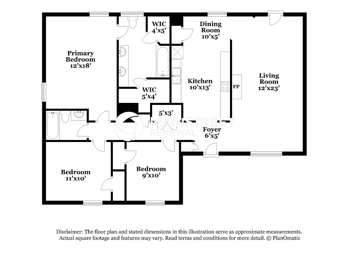 Floor Plan - 6757 River Birch Rd