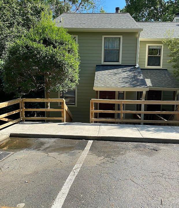 townhouse front view