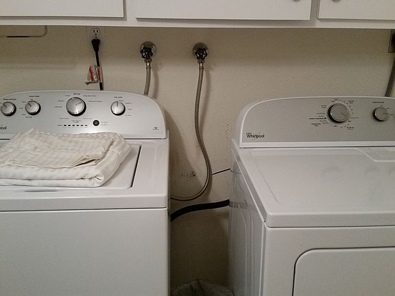 Washer Dryer - first floor