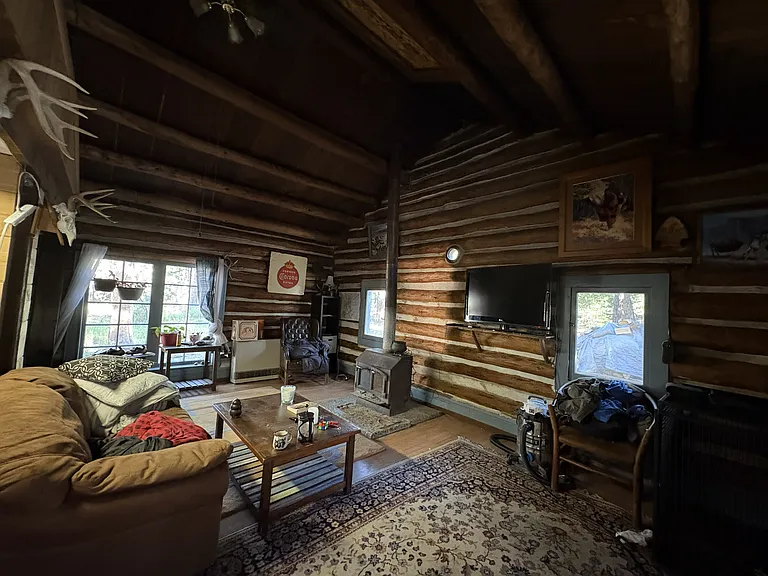 Living Room - Cabin is about 800+ square feet