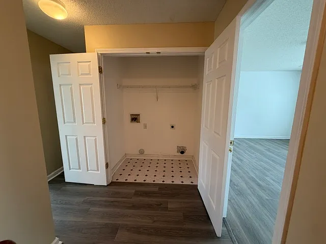 Upstairs Washer/Dryer connections in closet