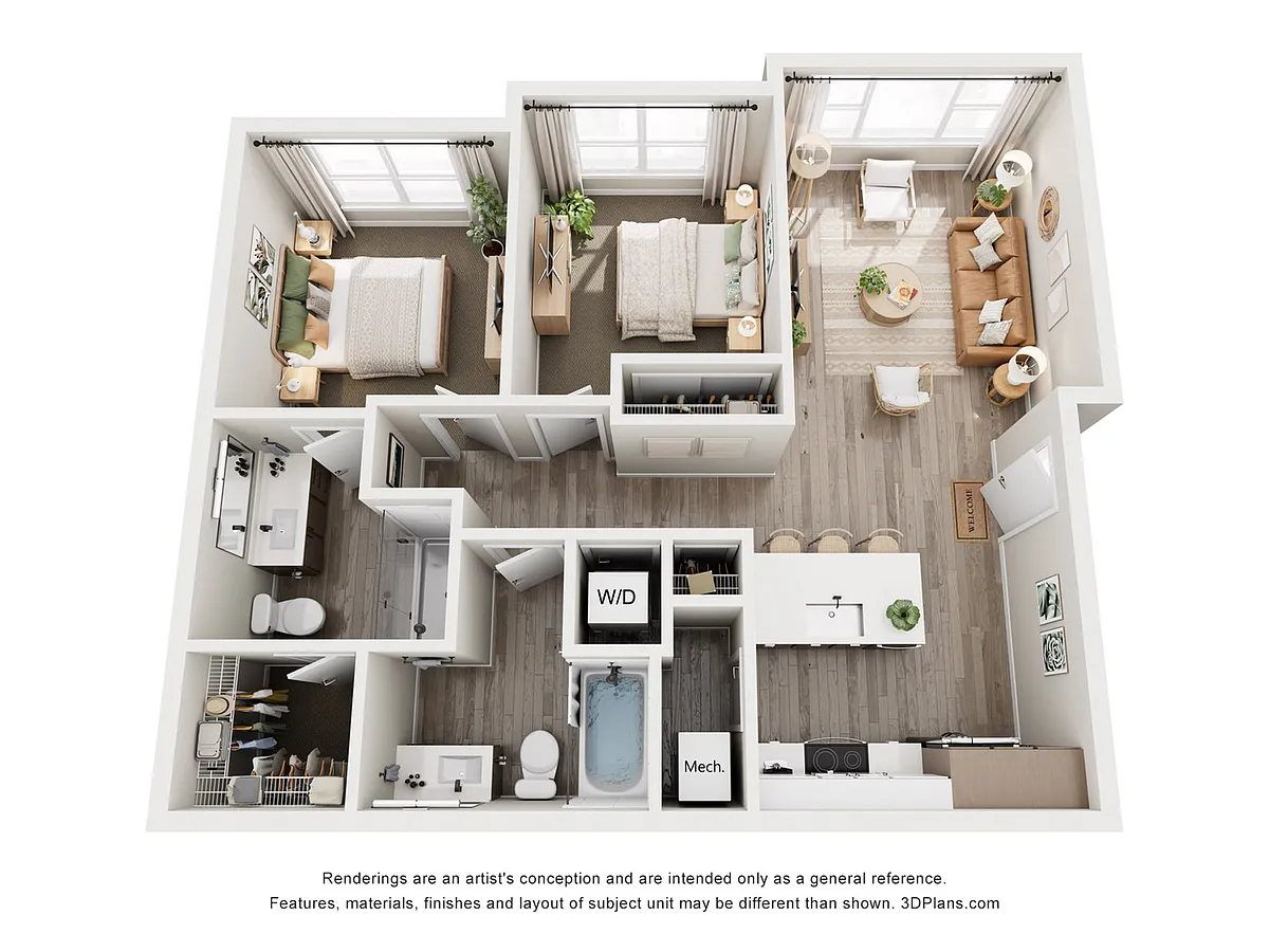 Floor plan Daisy