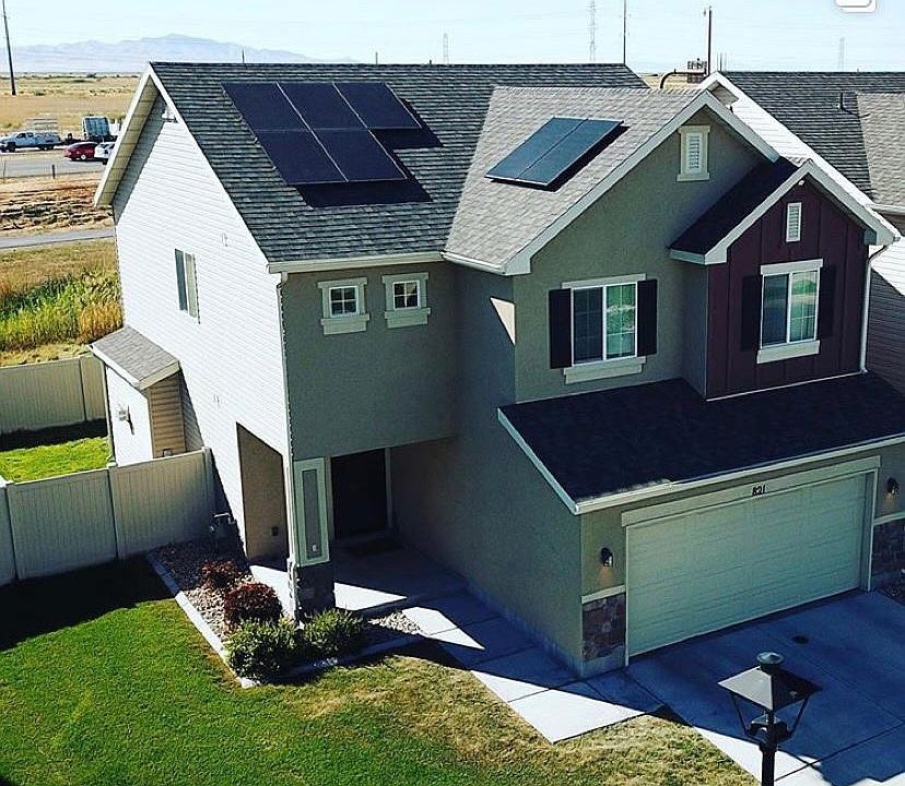 Front House & Solar Panels